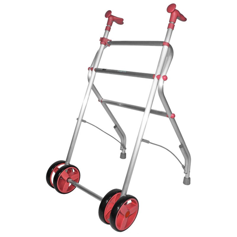 Andador Air Andador Air coral con empuñaduras ergonómicas