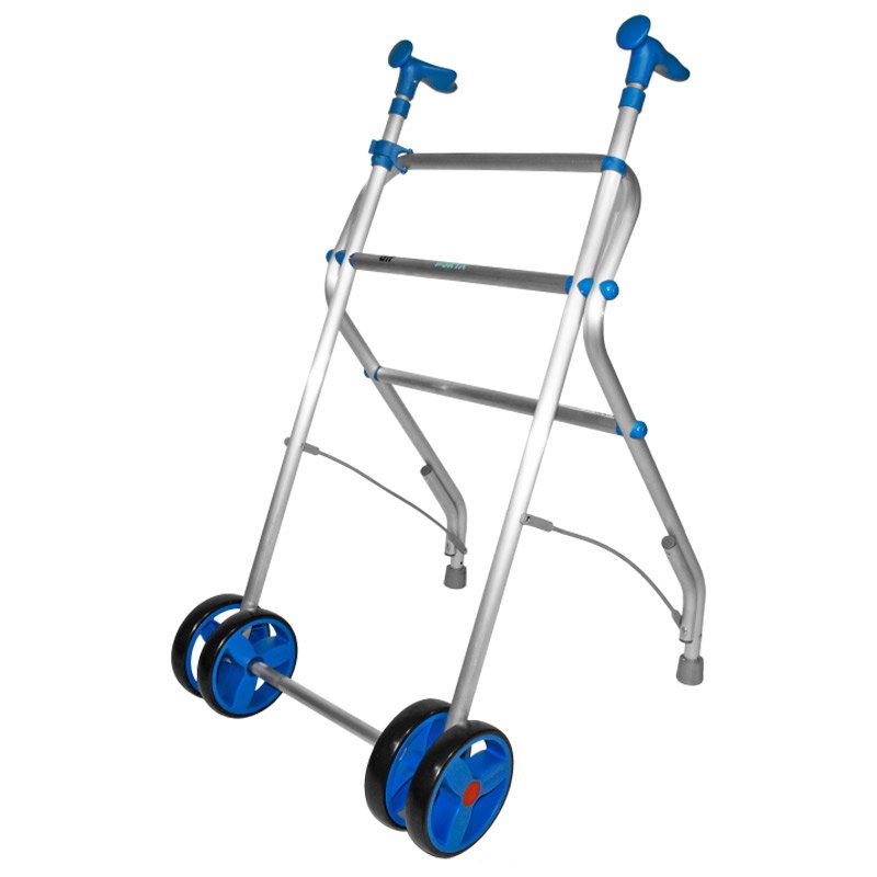 Andador Air Andador Air azul con ruedas delanteras dobles