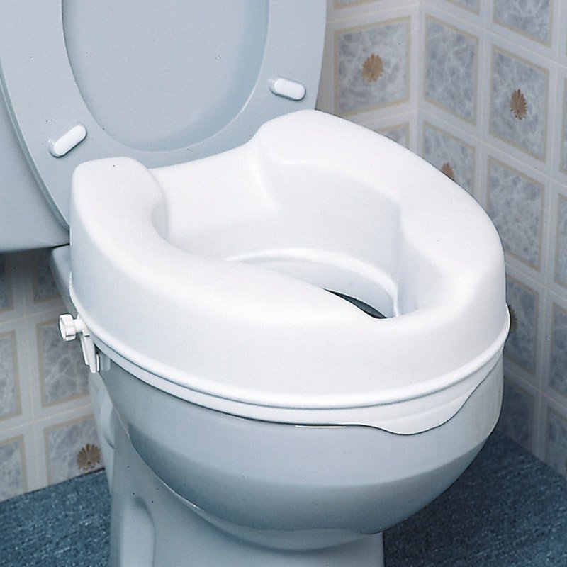 Elevador de WC Eco Elevador de inodoro instalado sin tapa