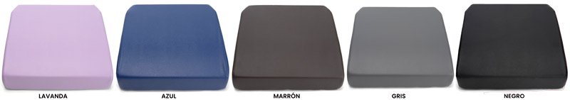 Sillón relax manual Normandie Colores disponibles para el sillón Normandie