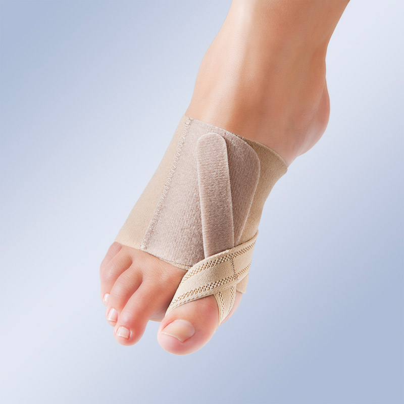 Corrector Hallux Valgus Conex Corrector Hallux Valgus Conex colocado en el pie