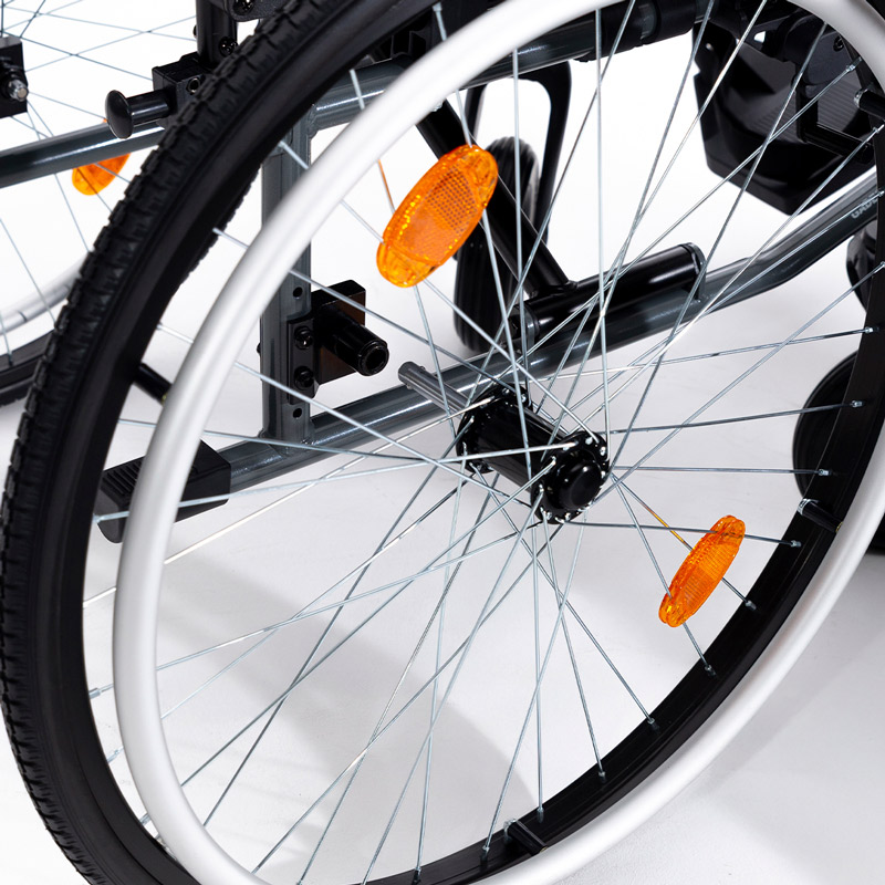 Silla de ruedas Gades vario Sistema Quick Release para ruedas traseras de la silla Gades Vario