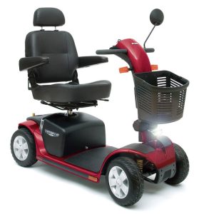 Vista lateral del scooter eléctrico Victory Lux