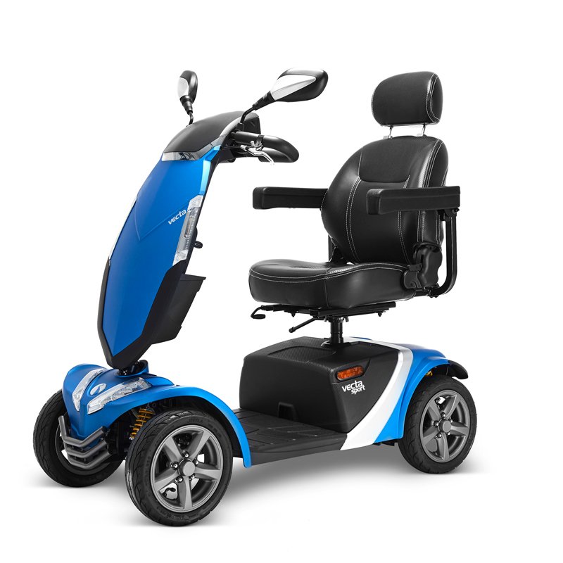 Scooter Vecta Sport Scooter Vecta Sport azul de cuatro ruedas