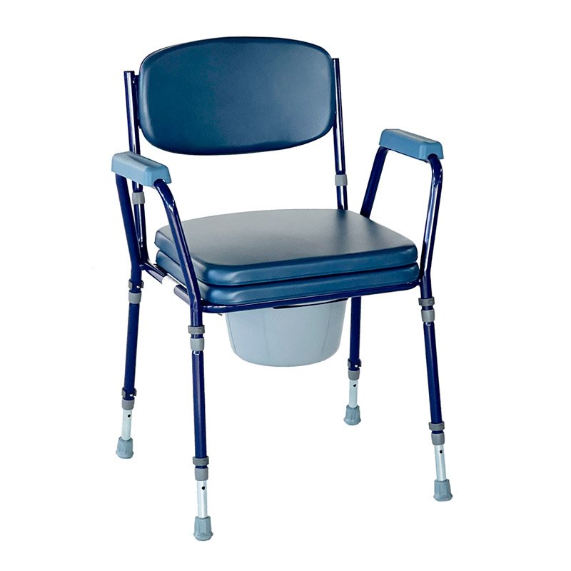 Silla con WC Club Silla con WC CLUB montada y cerrada con tapa