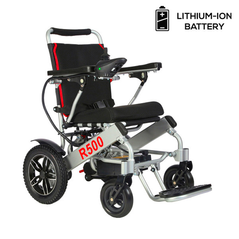 Silla eléctrica R500 Silla de ruedas eléctrica R500 vista frontal