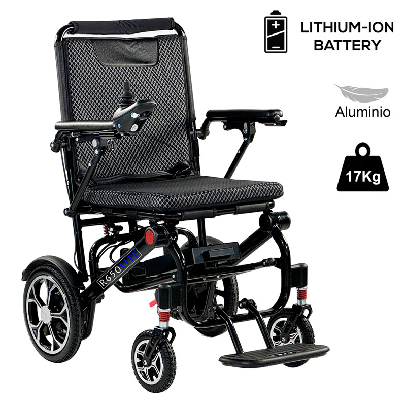 Silla eléctrica super ligera R650 Silla de ruedas eléctrica R650 plegable ligera
