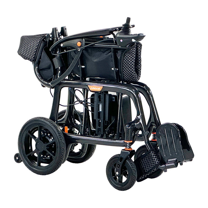 Silla eléctrica carbono R800 Silla R800 Carbono plegada para transporte