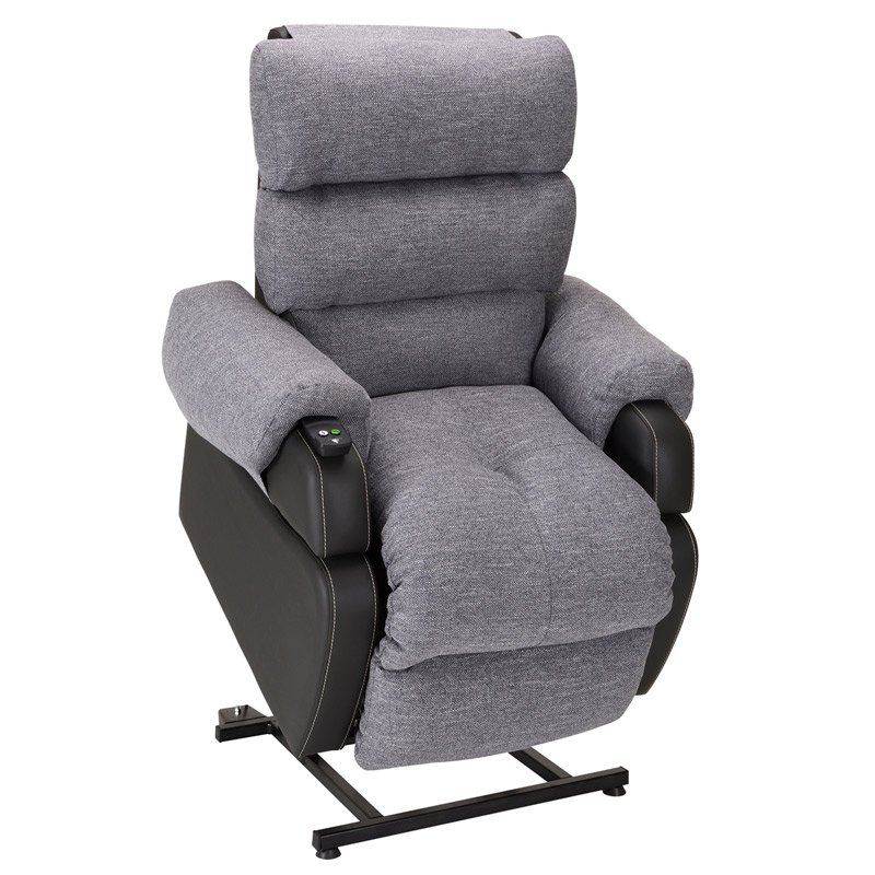 Sillón elevador Cocoon Sillón elevador COCOON gris con respaldo alto