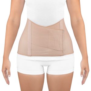 Faja sacrolumbar elástica vista frontal