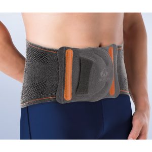 Faja sacrolumbar Orliman unisex – vista frontal con cierre