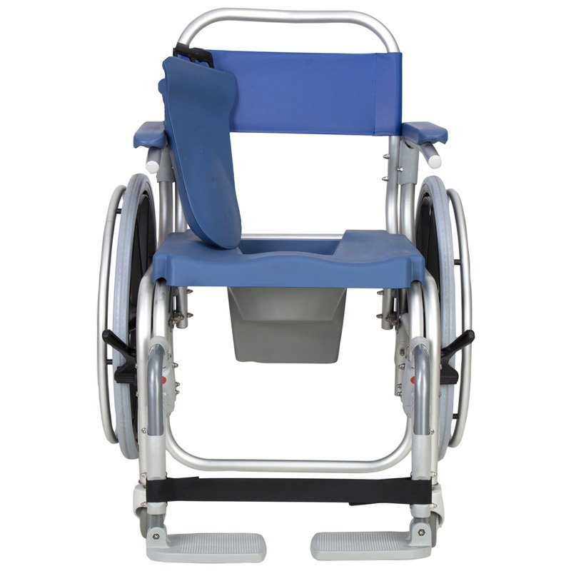 Silla de ducha WC Atlantic Silla de ducha Atlantic con ruedas grandes autopropulsables