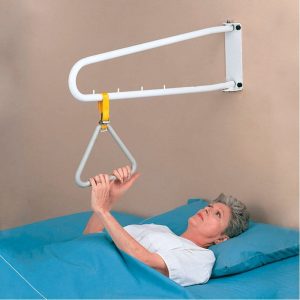 Trapecio incorporador anclado a pared
