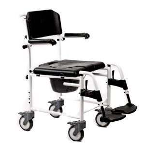 Silla de baño GARBI con asiento acolchado