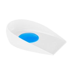 Talonera de silicona con zona de descarga para espolón