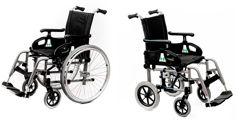 Alquiler de sillas de ruedas en Madrid Alquiler silla de ruedas de aluminio