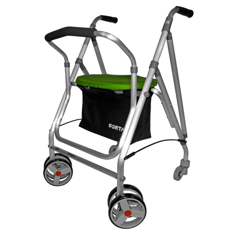 Andador rollator Kanguro Andador Kanguro pistacho con freno a presión