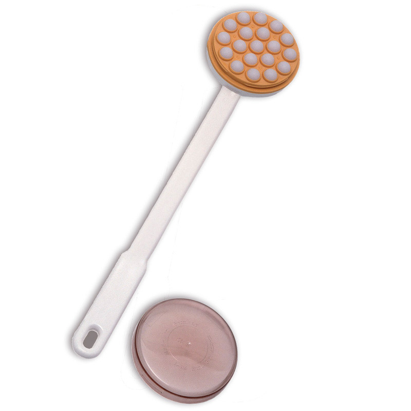 Aplicador de crema Aplicador de crema con mango y cabezal con 19 bolas rotatorias