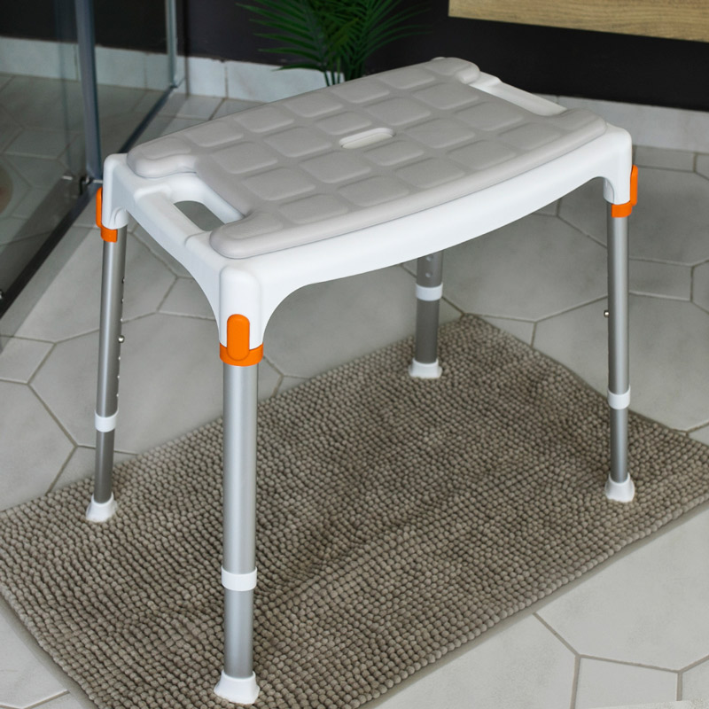 Taburete rectangular para baño Taburete rectangular para baño - Imagen 3