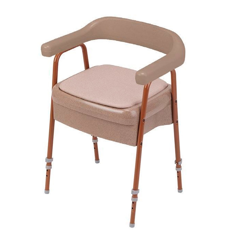 Banqueta inodoro Ashby Silla con inodoro ASHBY de aspecto discreto con asiento acolchado y estructura graduable