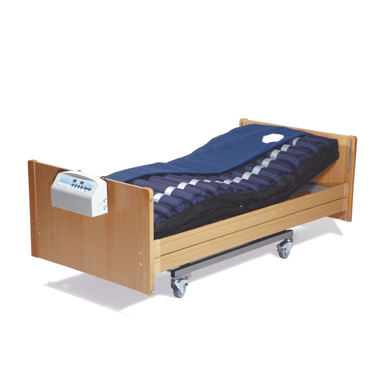 Colchón antiescaras de aire Supercare Colchón de aire antiescaras Supercare con funda azul y compresor electrónico