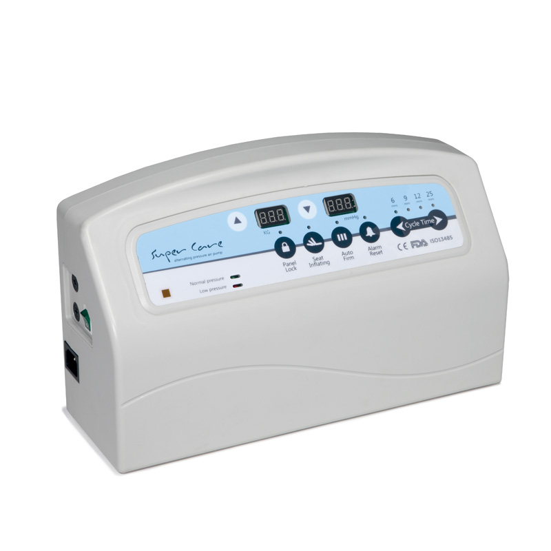 Colchón antiescaras de aire Supercare Unidad de compresor con control digital del colchón de aire antiescaras Supercare