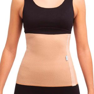 Faja tubular de algodón para sujeción lumbar en postparto y postoperatorio