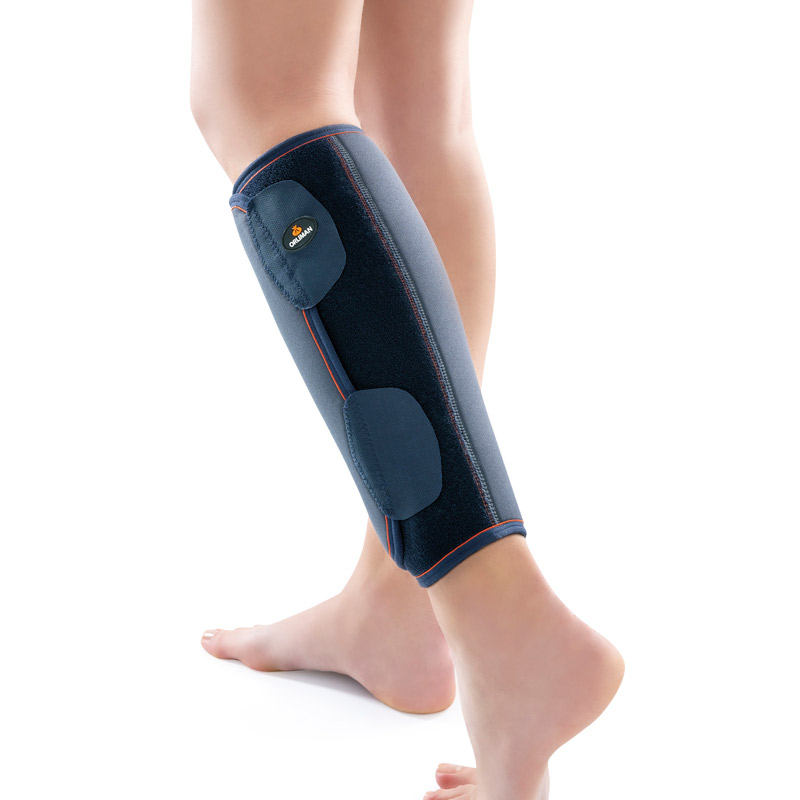 Pantorrillera envolvente de neopreno Pantorrillera envolvente de neopreno ajustable en la pierna