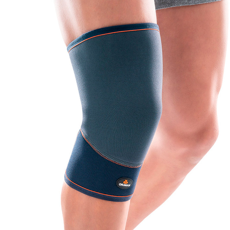 Rodillera de neopreno con rótula cerrada Rodillera ortopédica de neopreno con rótula cerrada