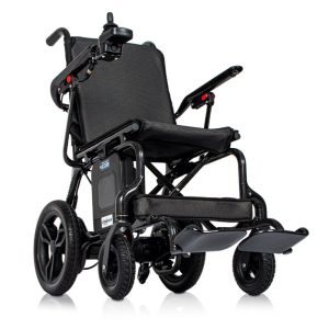 Silla eléctrica iCarbon plegable con joystick ajustable