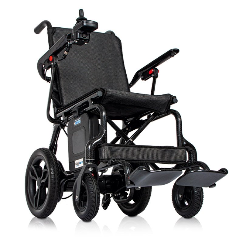 Silla de ruedas eléctrica Icarbon Silla eléctrica iCarbon plegable con joystick ajustable