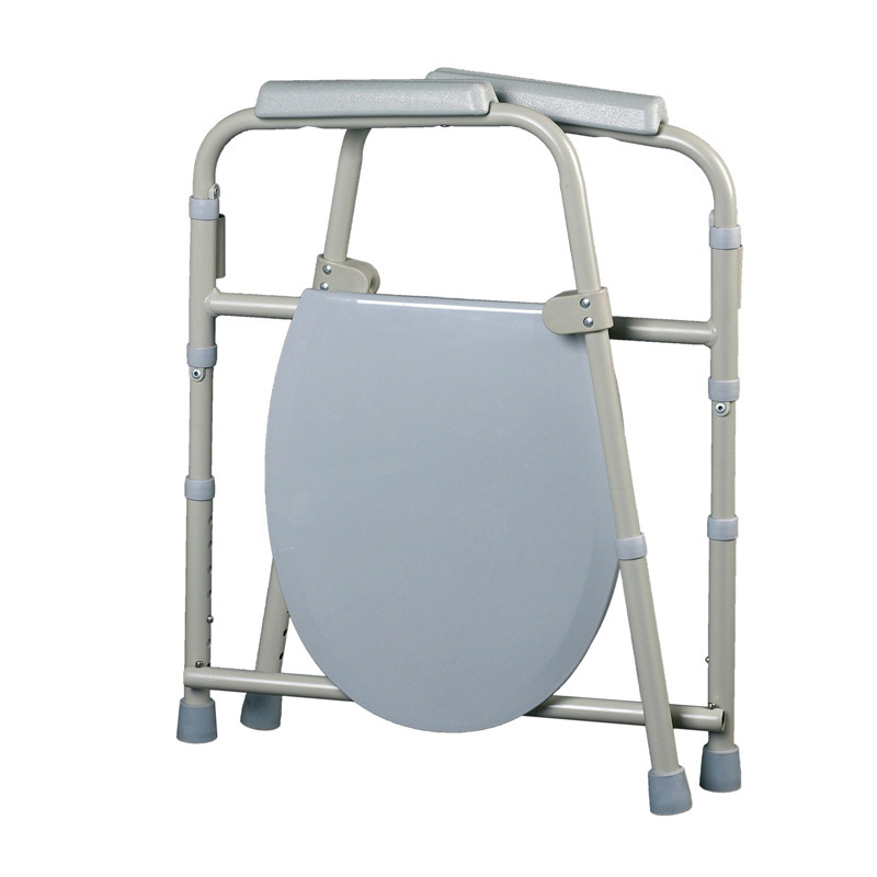 Silla de servicio plegable Silla de servicio plegable ligera y compacta con reposabrazos y asiento regulable