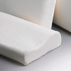 Almohada cervical VISCO de espuma viscoelástica con forma ergonómica