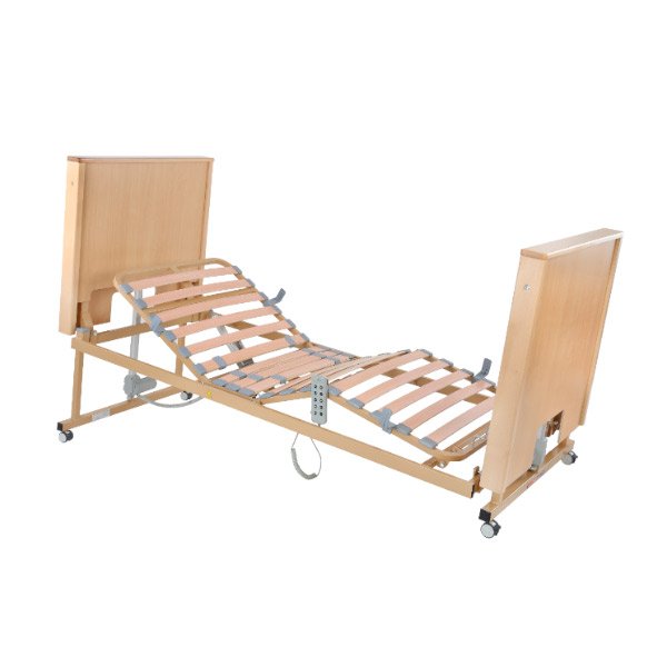 Cama articulada elevadora Cota cero Cama articulada elevadora con sistema antiatrapamiento