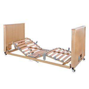 Cama articulada elevadora Cota Cero con lecho de 4 planos