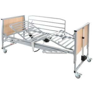 Cama elevadora articulada OVAL con lecho de acero y sistema eléctrico
