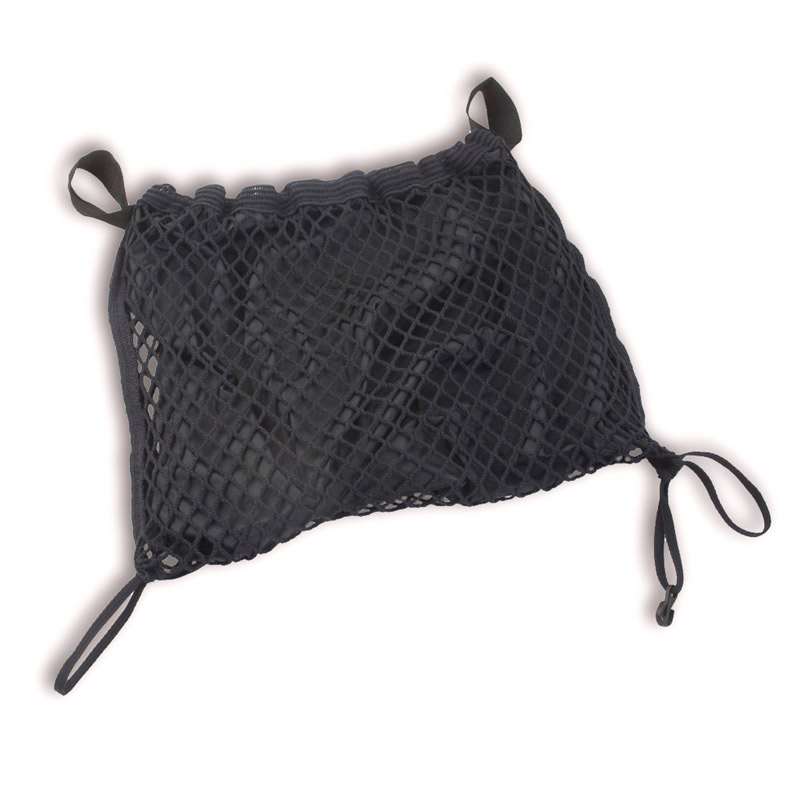 Cestita para la compra Cestita de rejilla negra con bolsillo interior para silla de ruedas, andador o scooter