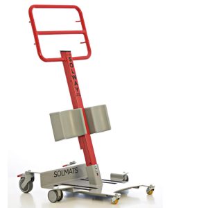 Plataforma de bipedestación con rodillera ergonómica y manillar multifuncional