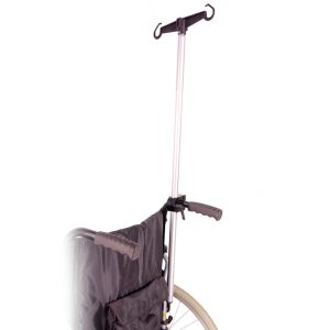 Portasueros ligero para silla de ruedas fabricado en aluminio