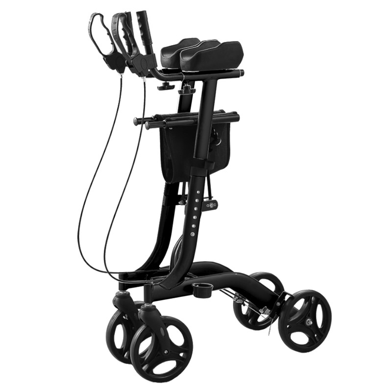 Rollator con apoyo en antebrazos Rollator ortopédico plegable con apoyos de antebrazos