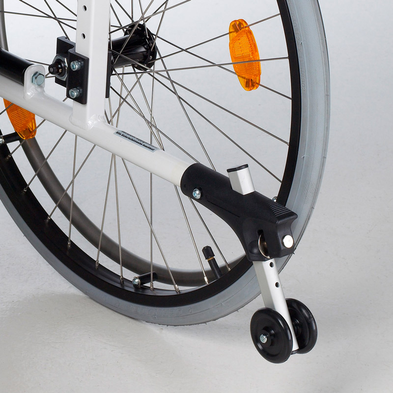 Rueda antivuelco para silla de ruedas Accesorio antivuelco para silla de ruedas manual