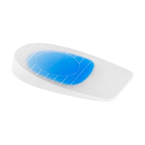 Talonera de silicona con descarga central 10 mm