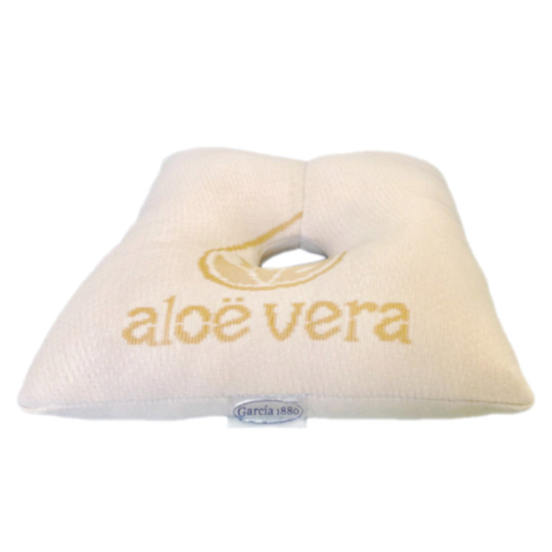 Almohada antiescaras para condrodermatitis Almohada antiescaras con orificio central para condrodermatitis