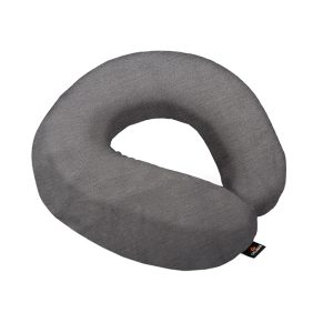 Almohada collarín anatómico Visco en color gris con forma ergonómica tipo U