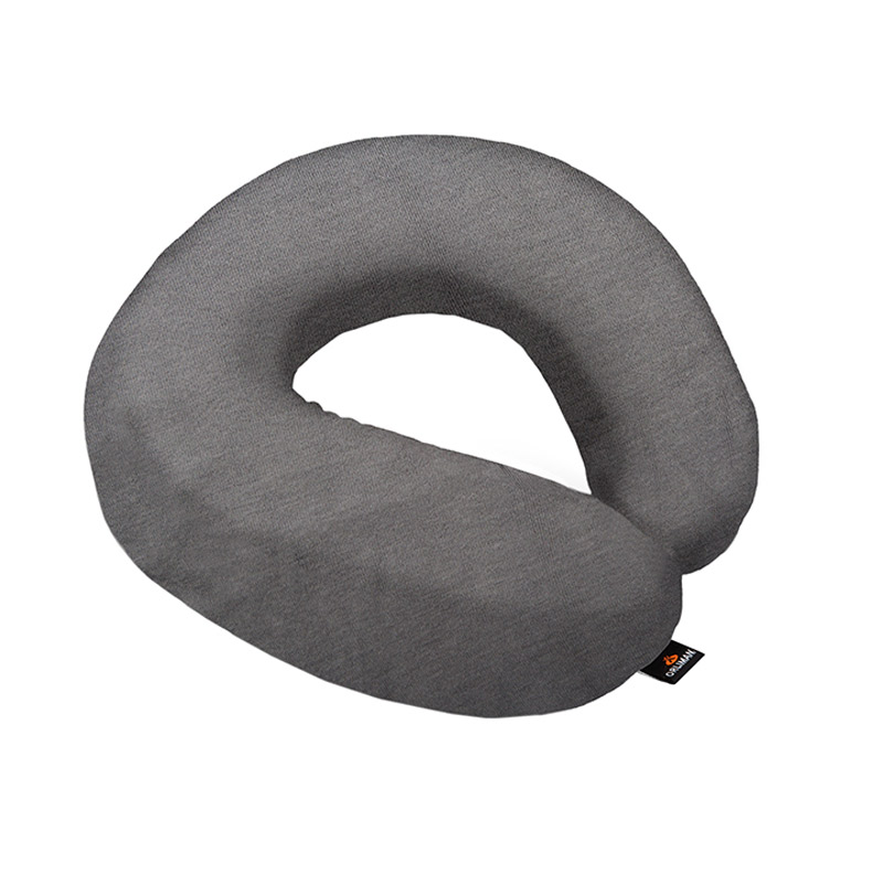 Almohada collarín anatómico Visco Almohada collarín anatómico Visco en color gris con forma ergonómica tipo U