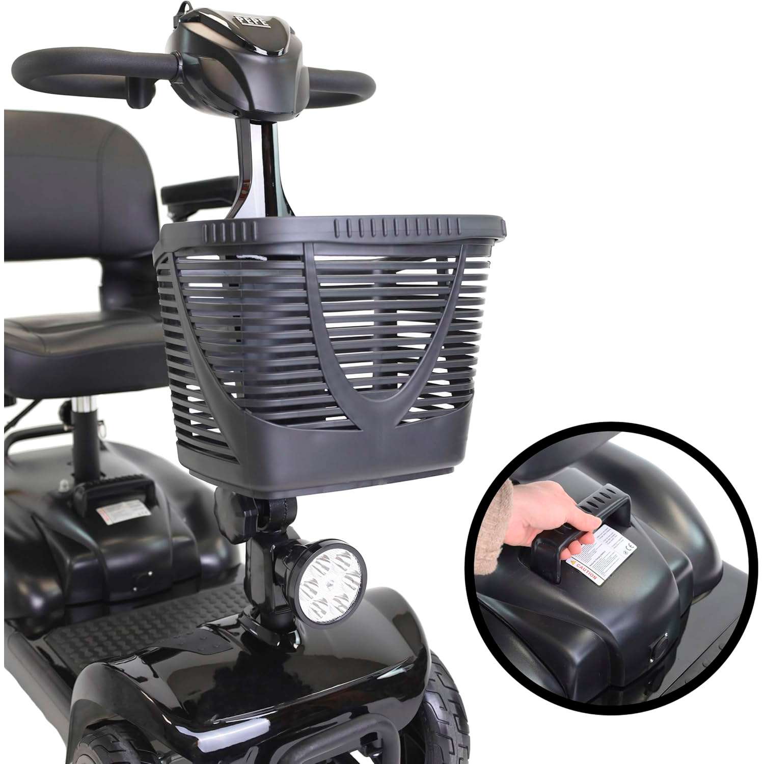 Scooter eléctrico Kmina PP10044 Extracción de la batería del Scooter eléctrico Kmina PP10044