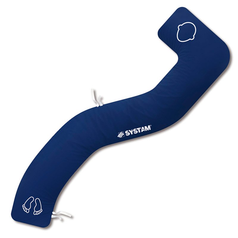 Cojín decúbito semilateral 30º Cojín de posicionamiento para decúbito lateral 30º en color azul