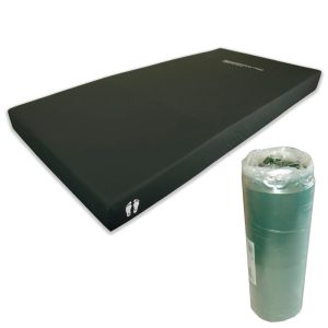 Colchón Sanitifoam T30 B con funda y formato enrollado