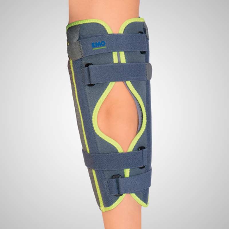Inmovilizador de rodilla KRD401 Inmovilizador de rodilla para niños con flejes conformables y cierre de velcro