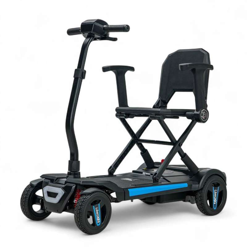 Scooter plegable Zenit Scooter plegable Libercar Zenit con asiento, respaldo y reposabrazos